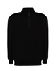 Bluza z krótkim suwakiem MĘSKA JHK SWRA ZIP HALF ZIP czarna