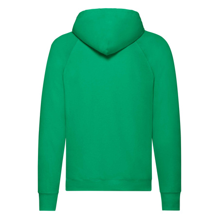 Bluza Kangurka MĘSKA Fruit of The Loom LIGHTWEIGHT HOODED Sweat  zieleń kelly