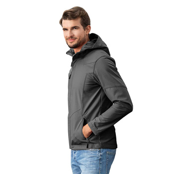 Kurtka Softshell MĘSKA Malfini NANO stalowa