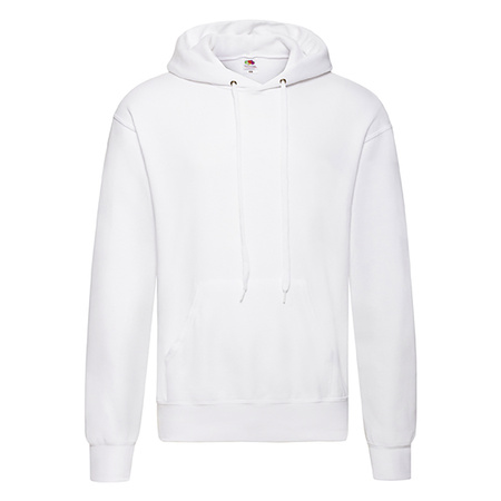 Bluza Kangurka MĘSKA Fruit of The Loom CLASSIC HOODED Sweat biała