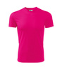Koszulka DZIECIĘCA Malfini FANTASY neonowa różowa