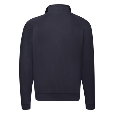 Bluza z krótkim suwakiem MĘSKA Fruit of The Loom CLASSIC ZIP NECK SWEAT ciemny granat