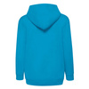 Bluza z kapturem i suwakiem  DZIECIĘCA Fruit of The Loom CLASSIC HOODED Sweat Jacket azurowy