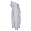 Bluza Kangurka MĘSKA Fruit of The Loom PREMIUM HOODED Sweat szary melanż