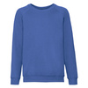 Bluza Klasyczna DZIECIĘCA Fruit of The Loom CLASSIC RAGLAN Sweat niebieska