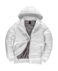 MĘSKA kurtka BC SUPERHOOD white/warm grey