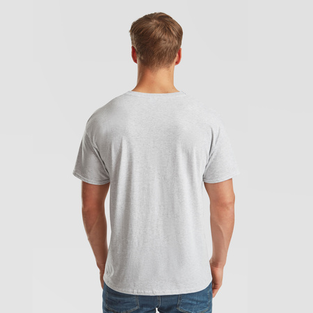 Koszulka MĘSKA Fruit of The Loom ORIGINAL szary melanż