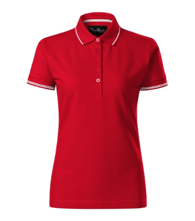 Koszulka Polo DAMSKA Malfini PERFECTION PLAIN formula red