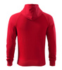 Bluza z kapturem i suwakiem  MĘSKA Malfini VOYAGE formula red