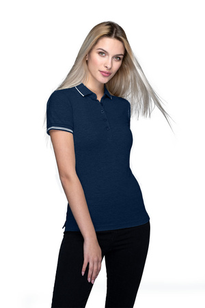 Koszulka Polo DAMSKA Malfini PERFECTION PLAIN granatowa