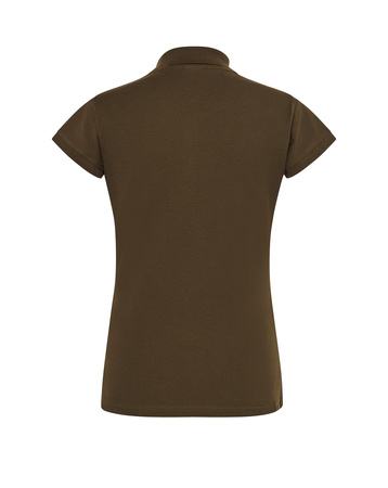 DAMSKA koszulka polo JHK 200g REGULAR khaki