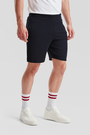 Spodenki dresowe MĘSKIE Fruit of The Loom LIGHTWEIGHT SHORTS białe