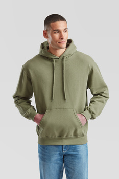 Bluza Kangurka MĘSKA Fruit of The Loom CLASSIC HOODED Sweat oliwkowa