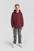 Bluza Kangurka DZIECIĘCA Fruit of The Loom HOODED SWEAT PREMIUM burgundowa