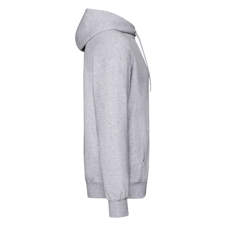 Bluza Kangurka MĘSKA Fruit of The Loom CLASSIC HOODED Sweat szary melanż