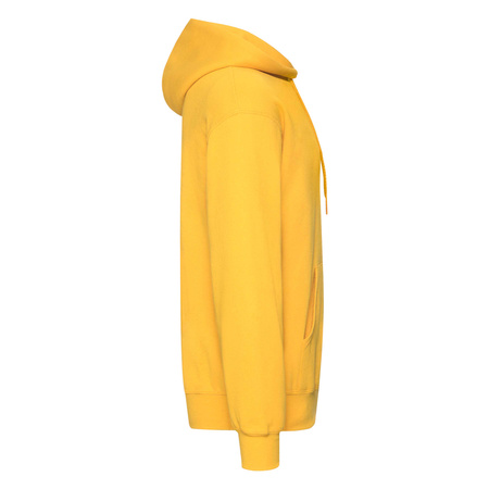 Bluza Kangurka MĘSKA Fruit of The Loom CLASSIC HOODED Sweat ciemny żółty