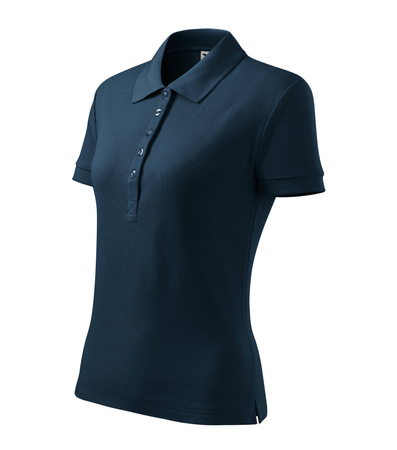 Koszulka Polo DAMSKA Malfini COTTON HEAVY granatowa