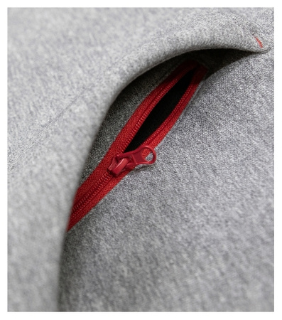 Bluza męska z kapturem VERTEX HOODIE Rimeck marlboro czerwony