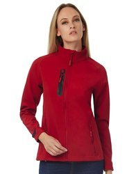 DAMSKA kurtka BC X-LITE SOFTSHELL deep red