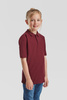 Koszulka Polo DZIECIĘCA Fruit of The Loom KIDS 65/35 burgundowa