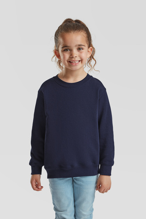 Bluza Klasyczna DZIECIĘCA Fruit of The Loom CLASSIC SET-IN SWEAT granatowa