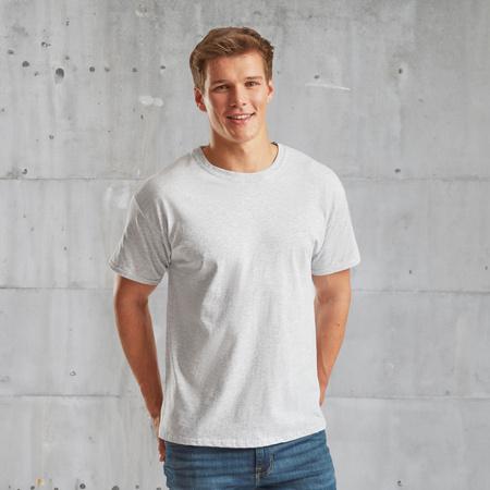 Koszulka MĘSKA Fruit of The Loom ORIGINAL szary melanż