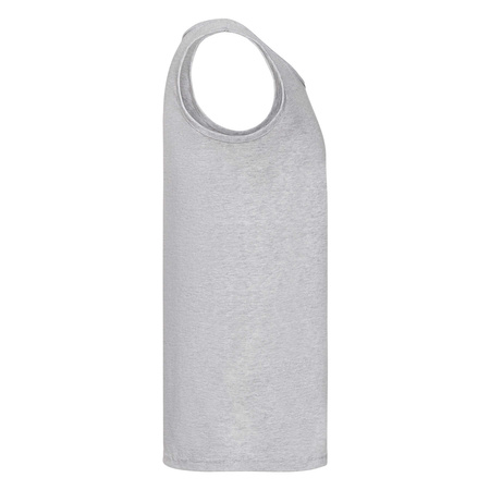 Koszulka Tank Top MĘSKA Fruit of The Loom VALUEWEIGHT ATHLETIC VEST szary melanż