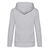 Bluza z kapturem i suwakiem  DAMSKA Fruit of The Loom PREMIUM HOODED Sweat Jacket szary melanż