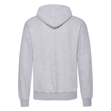 Bluza Kangurka MĘSKA Fruit of The Loom CLASSIC HOODED Sweat szary melanż