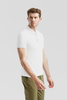 Koszulka Polo MĘSKA Fruit of The Loom 65/35 TAILORED FIT POLO biała