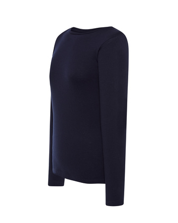 Koszulka dł. rękaw DAMSKA JHK REGULAR LADY COMFORT LS granatowa