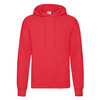 Bluza Kangurka MĘSKA Fruit of The Loom CLASSIC HOODED Sweat czerwona