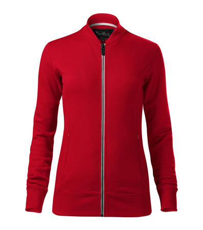 Bluza z suwakiem DAMSKA Malfini BOMBER formula red