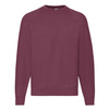 Bluza Klasyczna MĘSKA Fruit of The Loom CLASSIC RAGLAN Sweat burgundowa