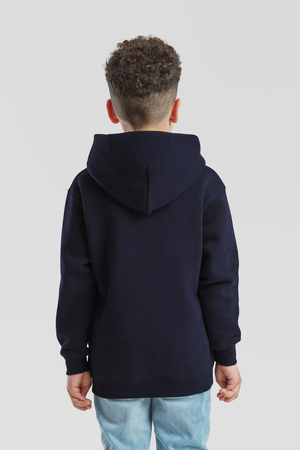 Bluza Kangurka DZIECIĘCA Fruit of The Loom HOODED SWEAT PREMIUM ciemny granat