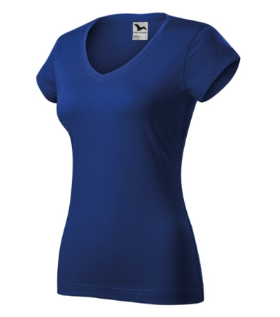 Koszulka Serek DAMSKA Malfini FIT V-NECK chabrowa