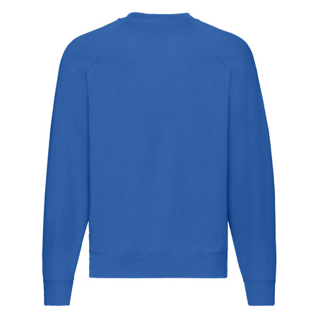 Bluza Klasyczna MĘSKA Fruit of The Loom CLASSIC RAGLAN Sweat niebieska