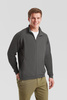 Bluza z suwakiem MĘSKA Fruit of The Loom CLASSIC SWEAT JACKET jasna grafitowa