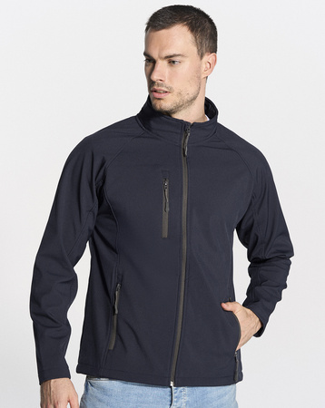 Kurtka Softshell MĘSKA JHK SOFTSHELL JACKET granatowa