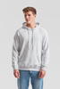 Bluza Kangurka MĘSKA Fruit of The Loom LIGHTWEIGHT HOODED Sweat  szary melanż