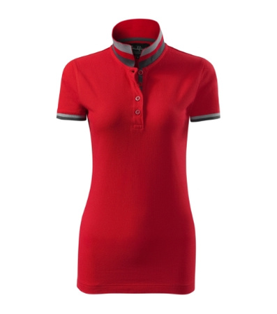 Koszulka Polo DAMSKA Malfini COLLAR UP formula red