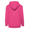 Bluza z kapturem i suwakiem  DZIECIĘCA Fruit of The Loom CLASSIC HOODED Sweat Jacket fuksja