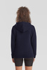 Bluza z kapturem i suwakiem  DAMSKA Fruit of The Loom PREMIUM HOODED Sweat Jacket ciemny granat