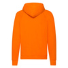 Bluza Kangurka MĘSKA Fruit of The Loom LIGHTWEIGHT HOODED Sweat  pomarańczowa