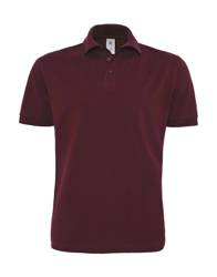 Koszulka polo B&C HEAVYMILL PIQUE burgundy