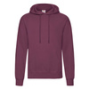 Bluza Kangurka MĘSKA Fruit of The Loom CLASSIC HOODED Sweat burgundowa