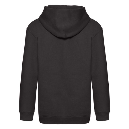 Bluza Kangurka DZIECIĘCA Fruit of The Loom HOODED SWEAT PREMIUM czarna