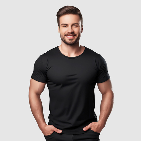 Koszulka MĘSKA JHK OCEAN czarna