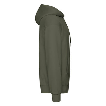 Bluza Kangurka MĘSKA Fruit of The Loom CLASSIC HOODED Sweat oliwkowa